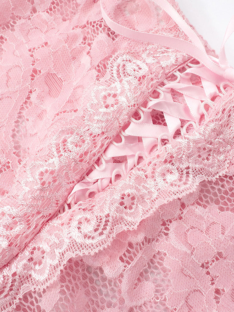 1950er Retro Spitze Rüschen Kurze Hosen