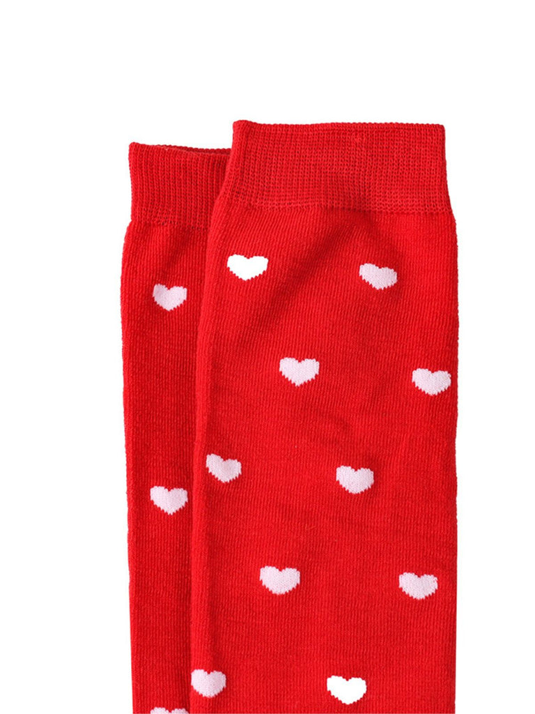 Valentinstag Herz Lippe Hohe Socken