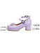 Herz Perle Bogen Mary Jane Heels