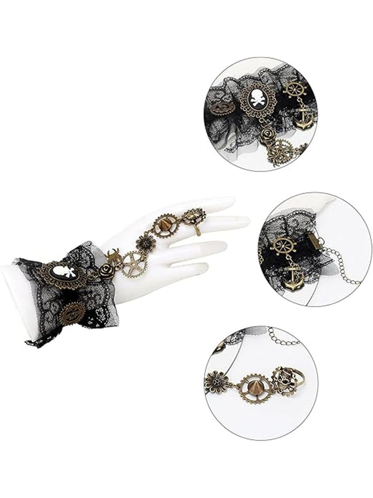 Retro Halloween Gang Steampunk Armband