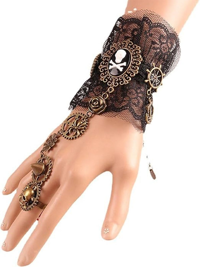 Retro Halloween Gang Steampunk Armband