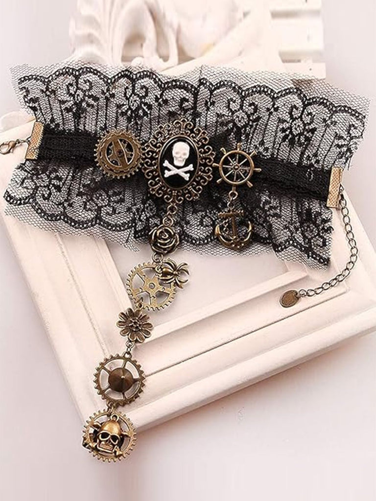 Retro Halloween Gang Steampunk Armband