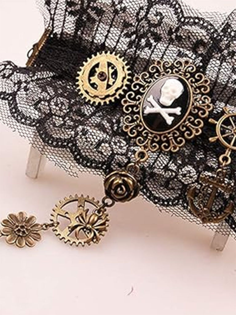 Retro Halloween Gang Steampunk Armband