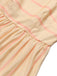 Gestreiftes Spaghettiträgerkleid aus den 1930er Jahren – Vintage-Kleid, Retro-Mode, Rockabilly