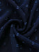 40er Wickelkleid mit V-Ausschnitt und Rüschen