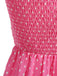 1950er Polka Dot Halter Gürtel Swing Kleid