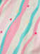 50er Swingkleid mit Blumen-Print und Eckiger Ausschnitt