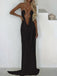 70er Netz-Maxikleid mit Neckholder und Cut-out