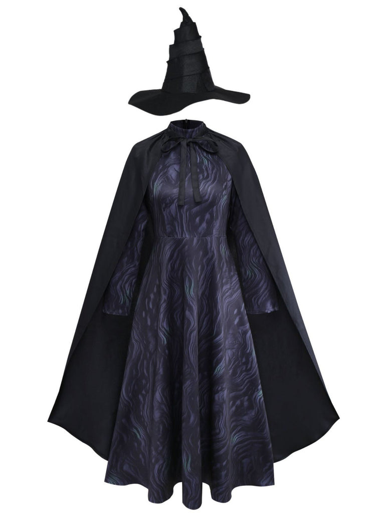 1940er Böse Hexe Elphaba Halloween Cosplay Cape Set