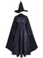 1940er Böse Hexe Elphaba Halloween Cosplay Cape Set