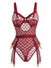 1970er Riemchen Ketten Akzente Durchsichtig Netz Lingerie