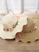 Vintage 3D Blumen Raffia Fransen Krempe Sonnenhut