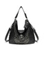 Gothic Schädel Nietenkette Hobo Tasche