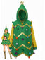 1950er Weihnachtsbaum Hoodie mit Bunt Pompons