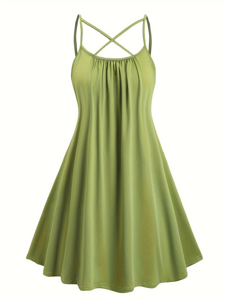 [Übergröße] 2PCS Schwarz 1940er Schläger Netz Außengewand & Grün Kleid