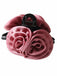 Valentinstag 3D Rosen Satin Haarklammer