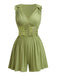 1950er Schulterband Spitze Taille V-Ausschnitt Fit Romper