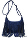 Vintage Boho Quaste Suede Umhängetasche