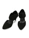Solide Spitze Wildleder Kitten Heels