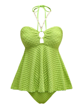 1940er Muschel Kette Schnürung Halfter Bademode