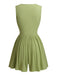 1950er Schulterband Spitze Taille V-Ausschnitt Fit Romper
