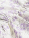 Lila 1970er Blumen Druck Spaghetti Träger Romper