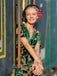 GRÜNER SAMT VINTAGE JUMPSUIT