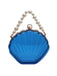 Vintage 3D-Muschel Transparent Perlenkette Tasche