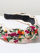 Retro Boho Bestickt Blumen Stirnband