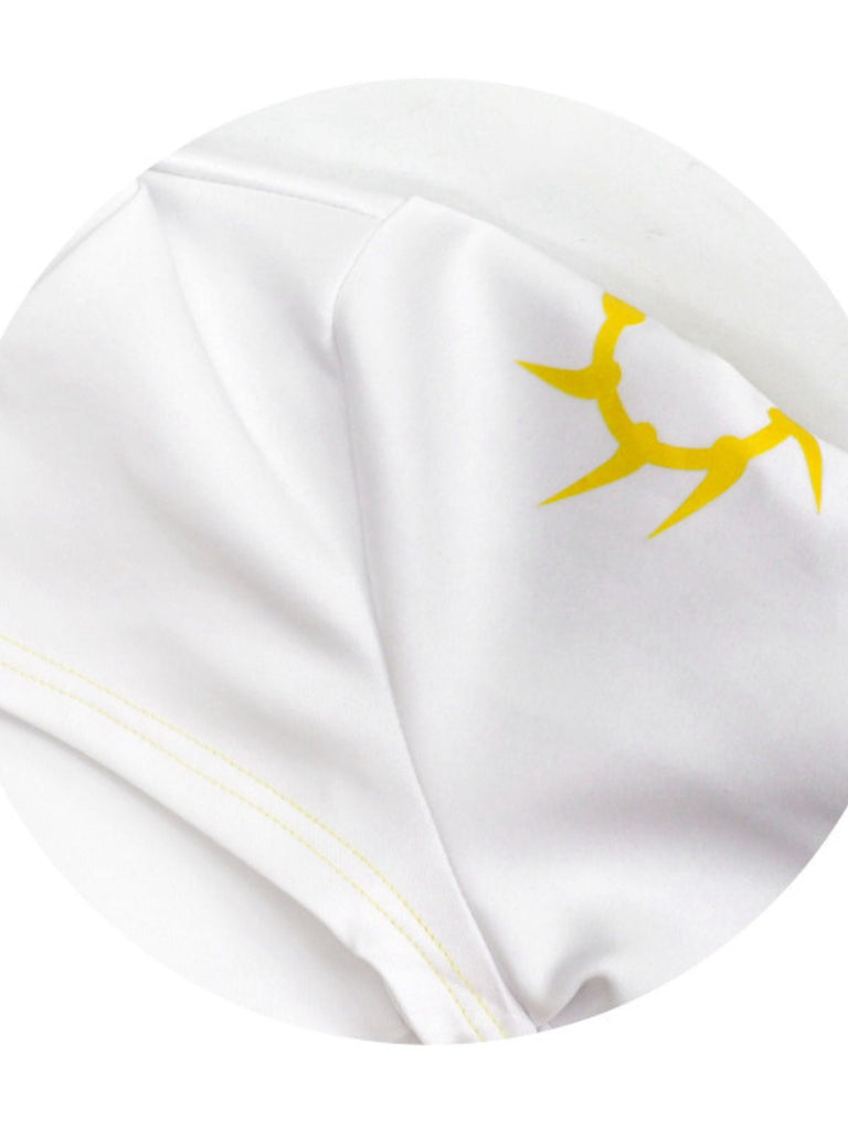 3PCS Rot Zombies Nova Hollow Kontrast Kostümset