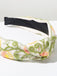 Retro Boho Bestickt Blumen Stirnband