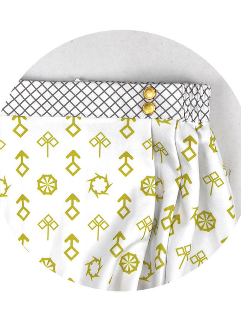 3PCS Rot Zombies Nova Hollow Kontrast Kostümset