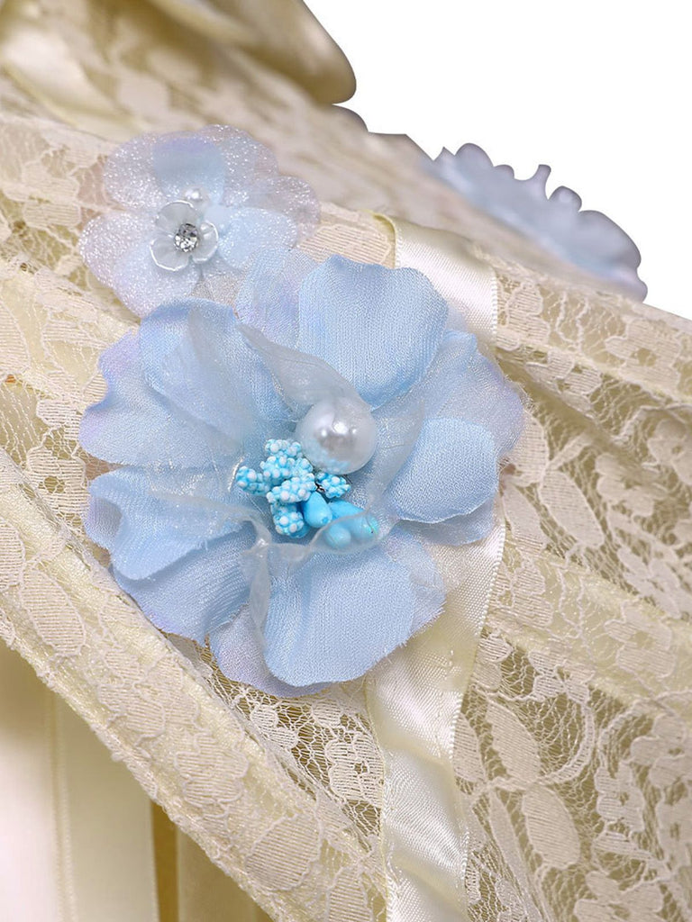 Aprikose 1940er Wednesday Enid Stil Kleid