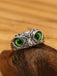 Vintage Böser Blick Eule Ring