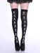 Halloween Gothic Blut Over-Knee Socken