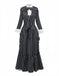 Schwarz 1940er Streifen The Nightmare Before Christmas Suit