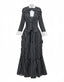 Schwarz 1940er Streifen The Nightmare Before Christmas Suit