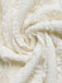 Beige 70er Boho Maxirock mit Smok und Struktur