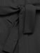 Schwarzer 30er Ärmelloses Jumpsuit mit V-Ausschnitt und Gürtel