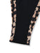 Leoparden-Printes & Schwarzes 50er Bikini-Set mit Besatz und Metall