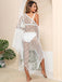 70er Beach Netz- & Cover-Up mit Fransen