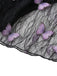 Schwarzer Strickbikini im Stil der 1980er-Jahre – Vintage-Mode, Retro-Stil, klassisches Schwarz