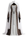 80er Halloween Hofkostüm mit Kleid und rückenfreiem Cape