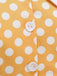 50er Swingkleid mit Peter-Pan-Kragen und Polka-Dots