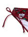 1980er Totenkopf Rose Grafik Tankini Set