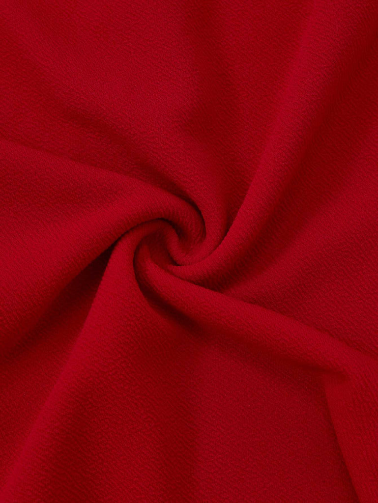 1930er Schulterfrei Kunstpelzbesatz Weihnachten Kleid