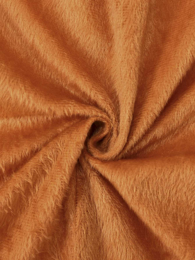 Braun 1970er Weihnachtsrentier Cosplay Jumpsuit