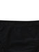3PCS Schwarz 1960er Urlaubs Print Netz Halter Bikini Set & Cover-Up