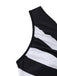 60er Badeanzug mit One-Shoulder und Cut-out
