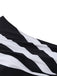 60er Badeanzug mit One-Shoulder und Cut-out